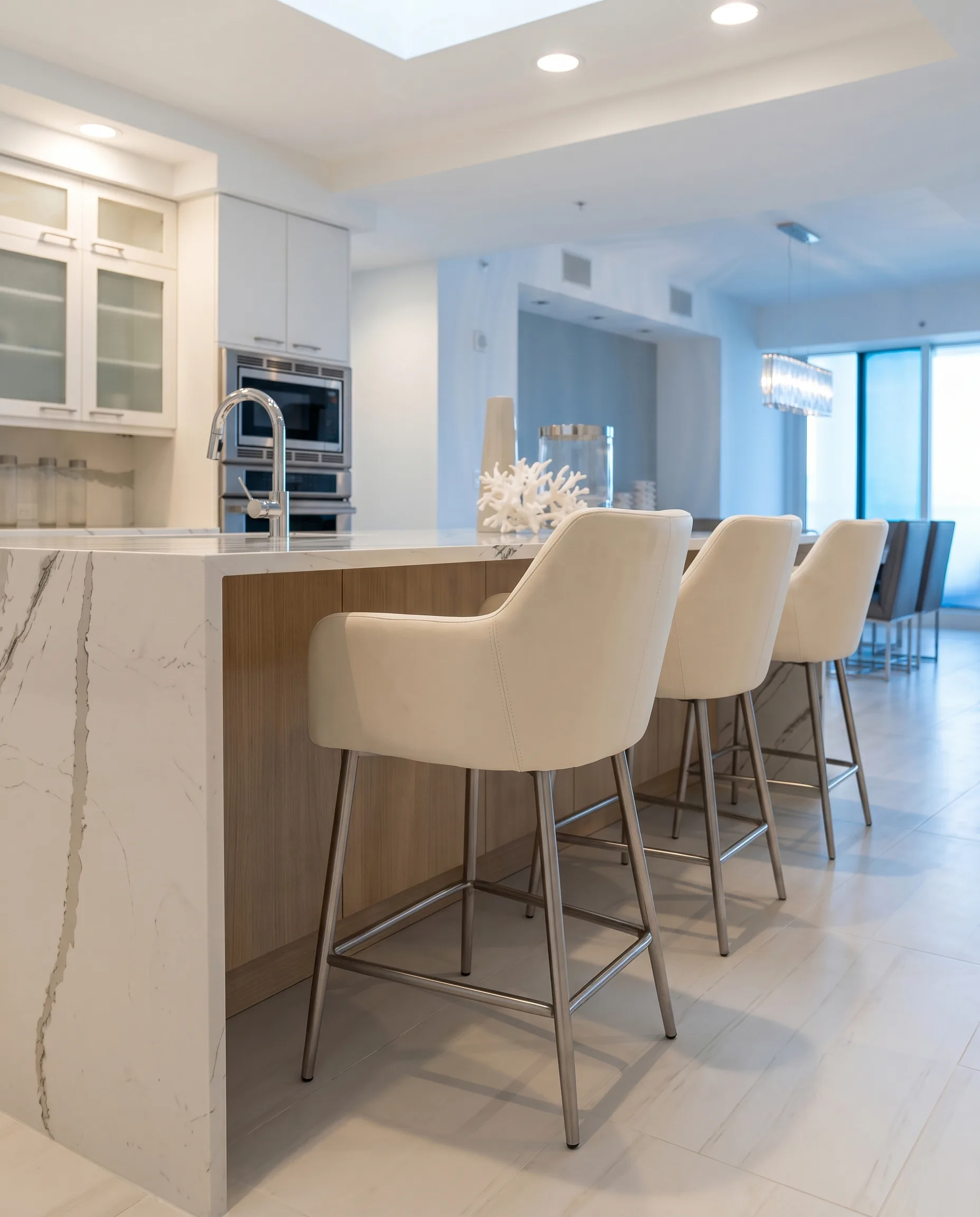 Isla clara y familiar