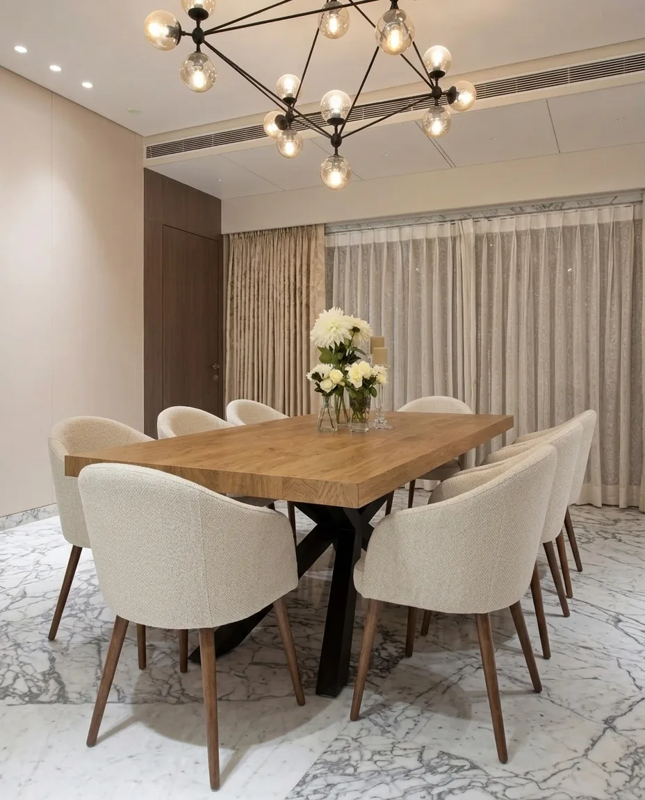 Comedor luminoso familiar