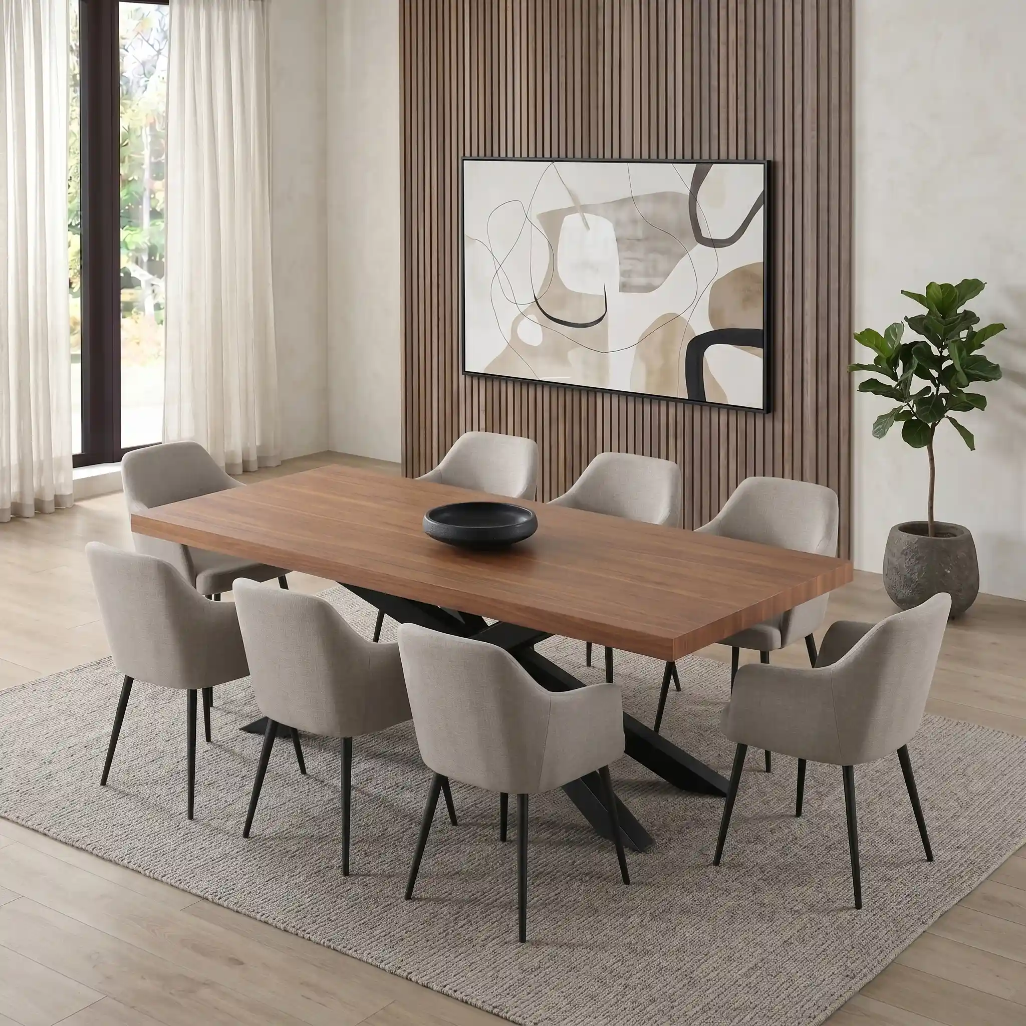Comedor Imperial con 8 Sillas Elia 2