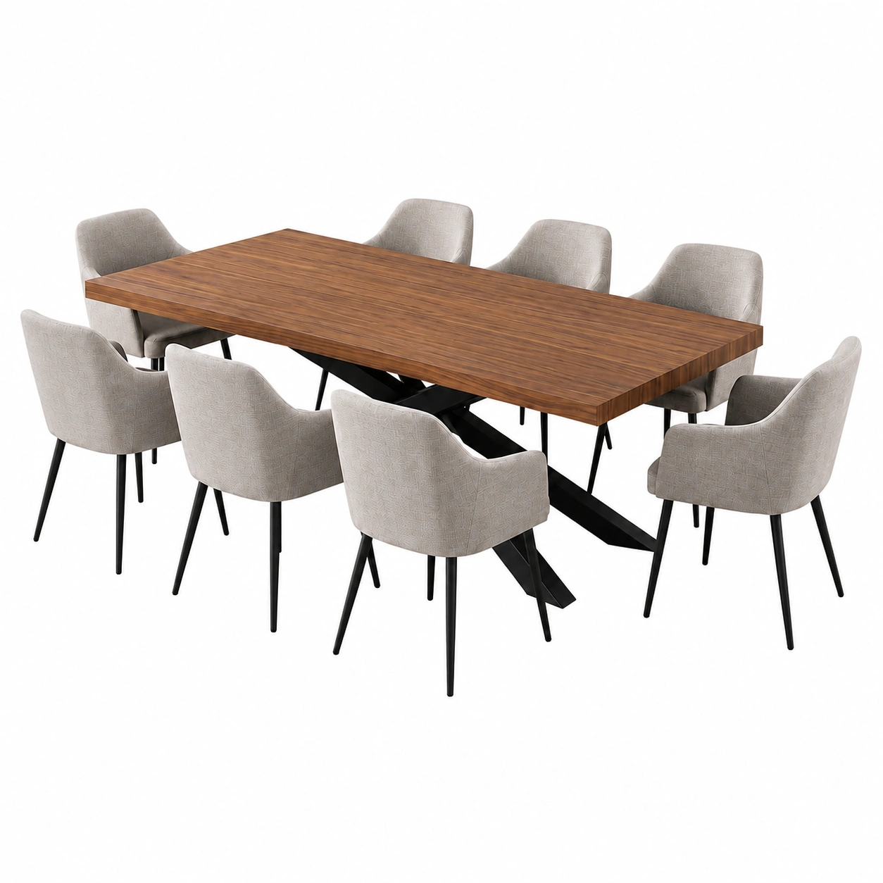 Comedor Imperial con 8 Sillas Elia