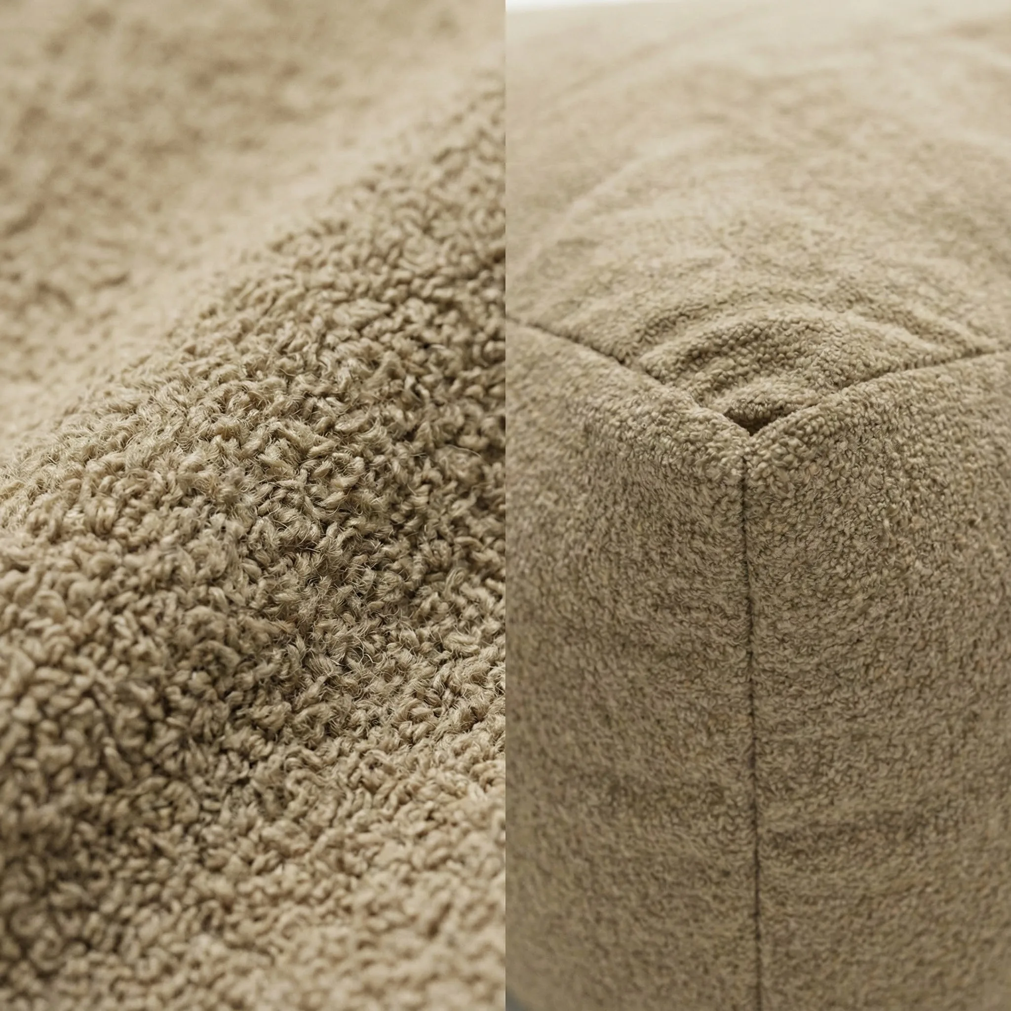 Puff Cuadrado macro textura