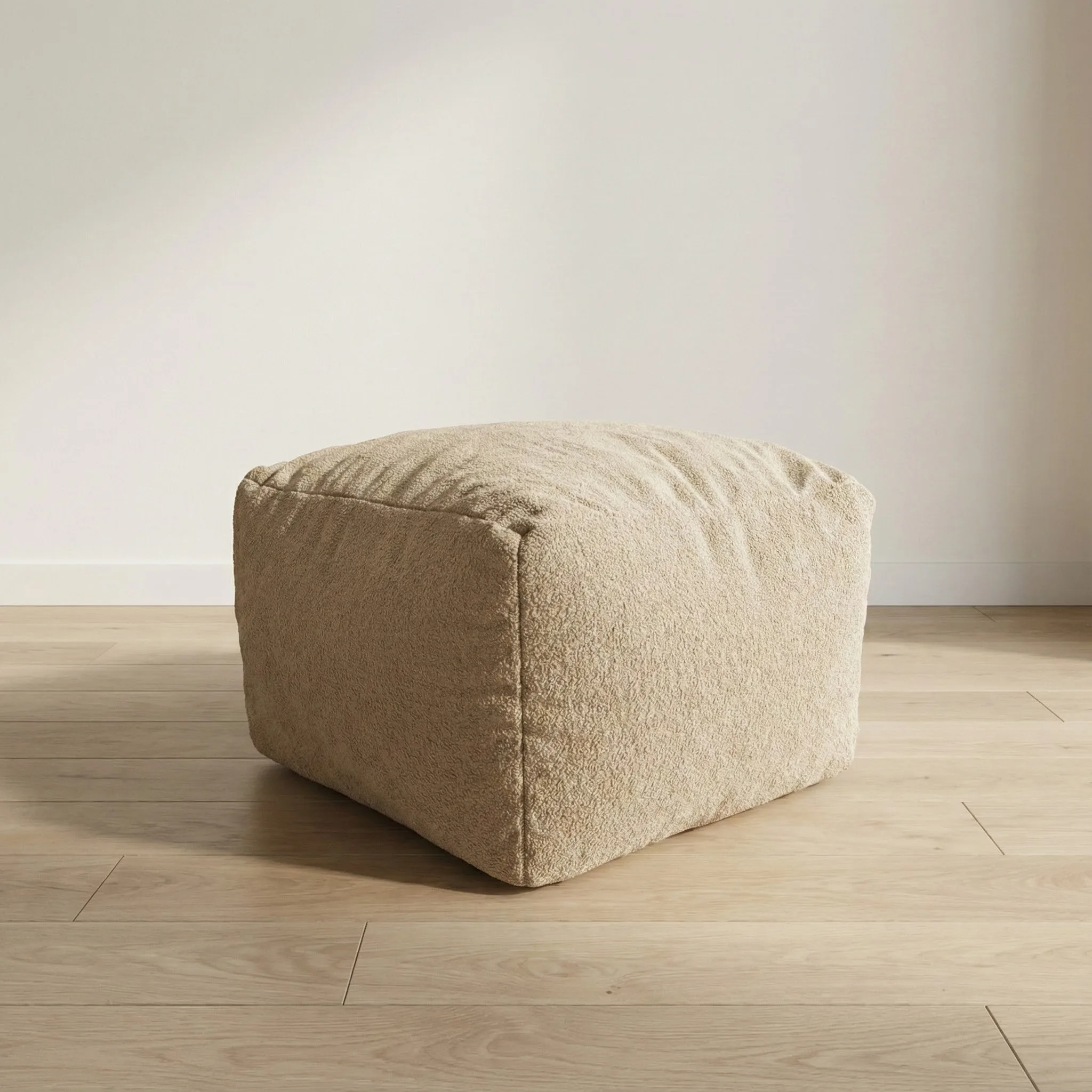 Puff Cuadrado tres cuartos